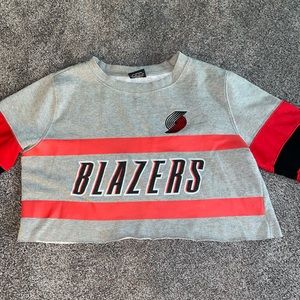 Blazers Cropped Sweatshirt
